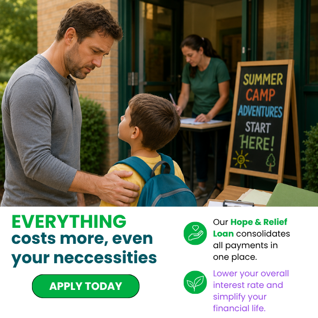 Everything costs more even your necessities click to learn more about our hope and relief loan