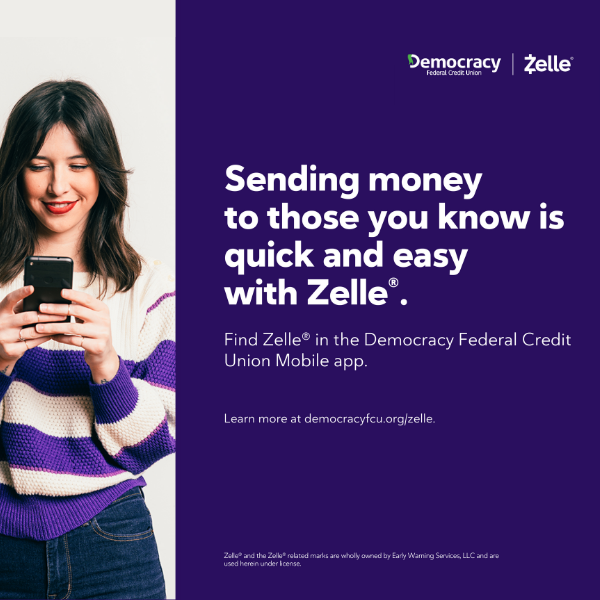 Sending money tot those you know is quick and easy! Click to learn more about Zelle!