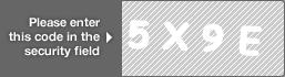 captcha code for visual authentication  number 5 letter X number 9 letter E