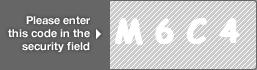 captcha code for visual authentication  letter M number 6 letter C number 4