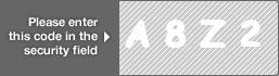 captcha code for visual authentication  letter A number 8 letter Z number 2