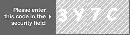 captcha code for visual authentication  number 3 letter Y number 7 letter C