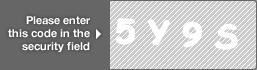 captcha code for visual authentication  number 5 letter Y number 9 letter S