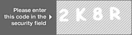 captcha code for visual authentication  number 2 letter K number 8 letter R