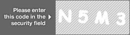captcha code for visual authentication  letter N number 5 letter M number 3
